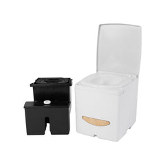 S1 Dry Flush Sealing Toilet | Battery-Powered Off-Grid Toilet with Waste Separation