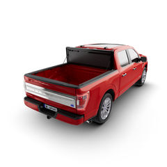 Worksport AL4 Flip-Up Tri-Fold Hard Tonneau Cover for Ford F-150