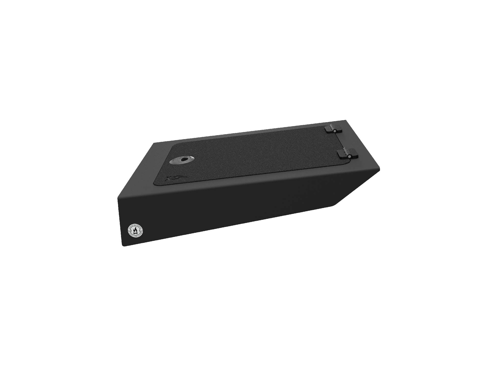Side view of Sprinter passenger foot rest for camper van