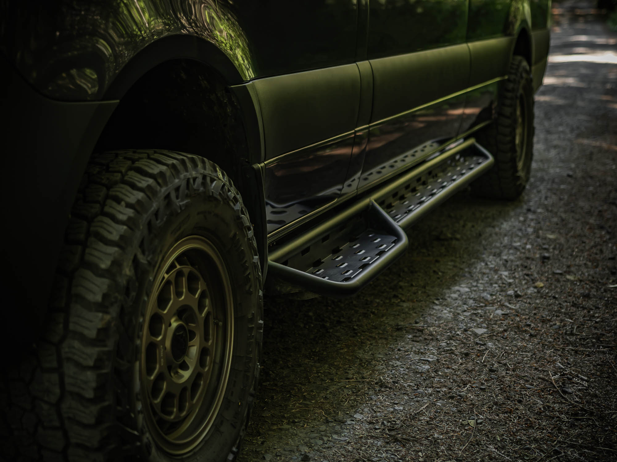 Sprinter Van Aluminum Side Steps