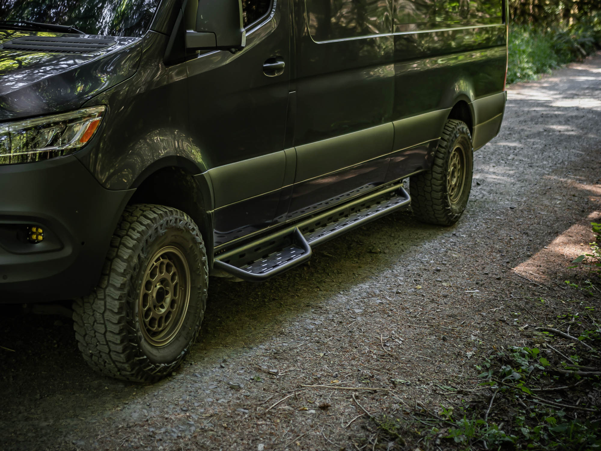 Sprinter Van Aluminum Side Steps