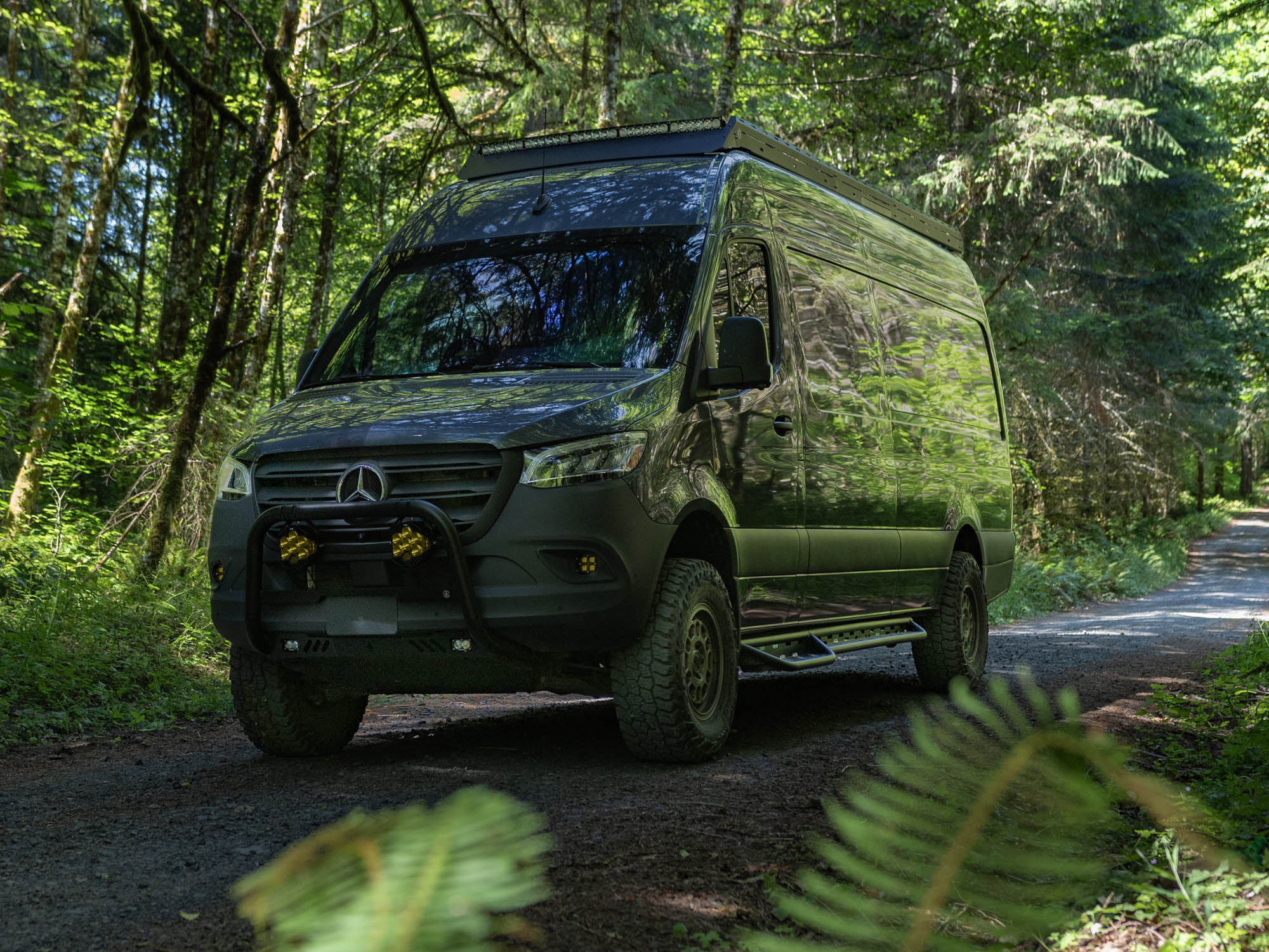 Sprinter Van Aluminum Side Steps