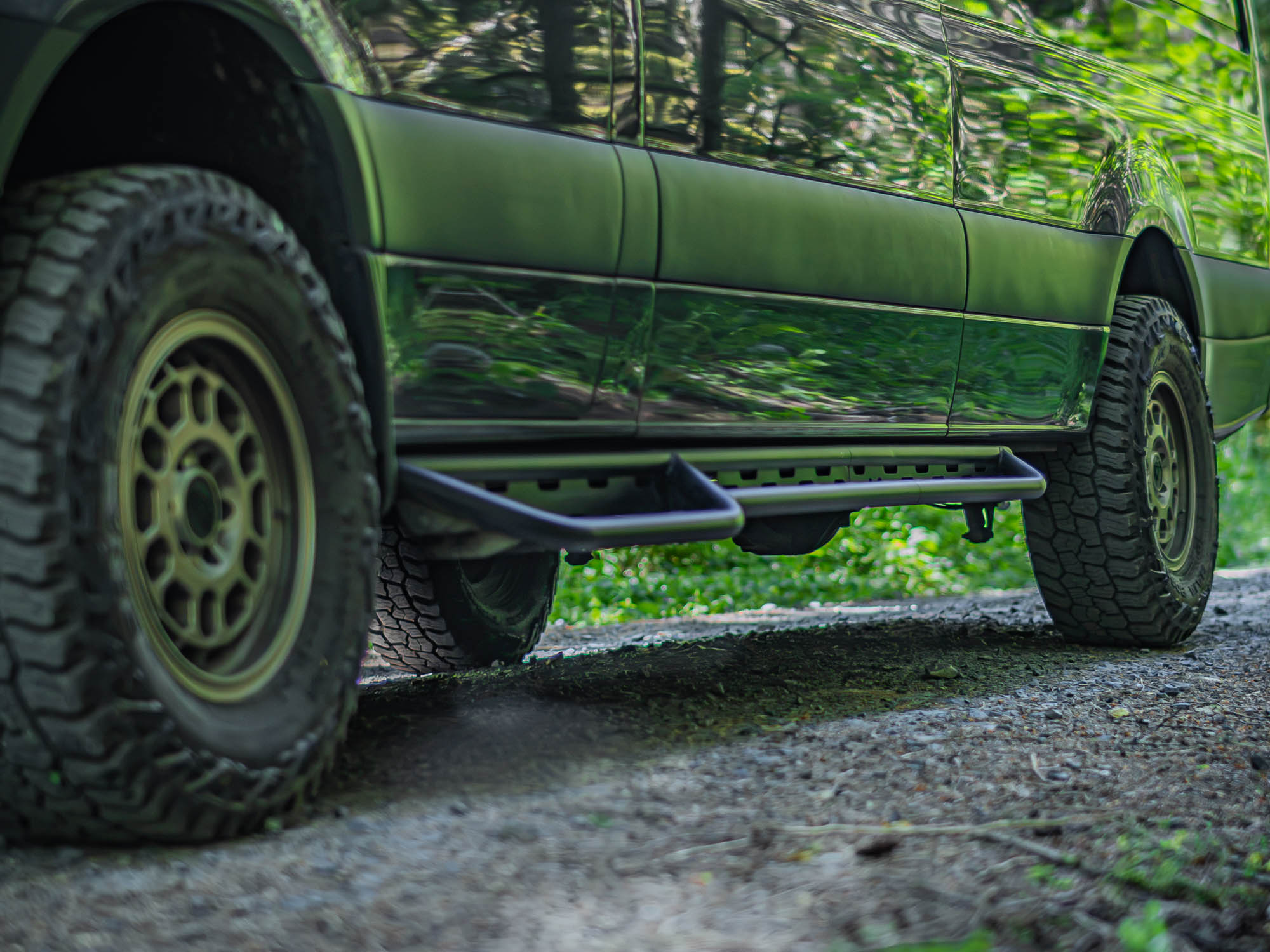 Sprinter Van Aluminum Side Steps