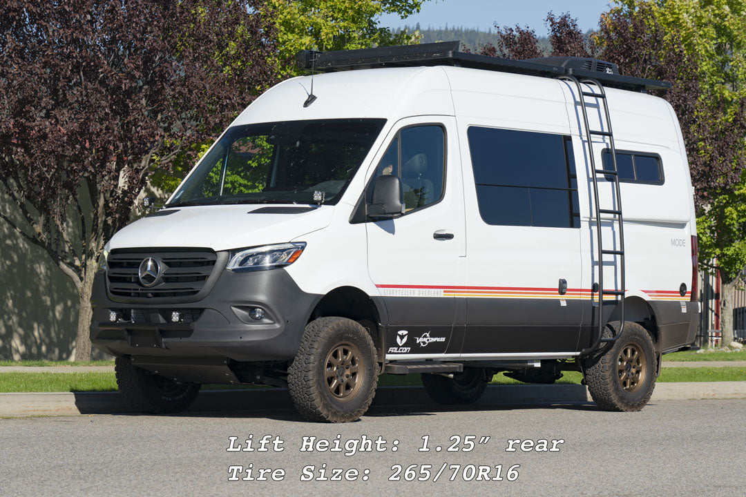 Stage 3 Suspension System – Sprinter AWD & 4x4 (2019–Present 2500)