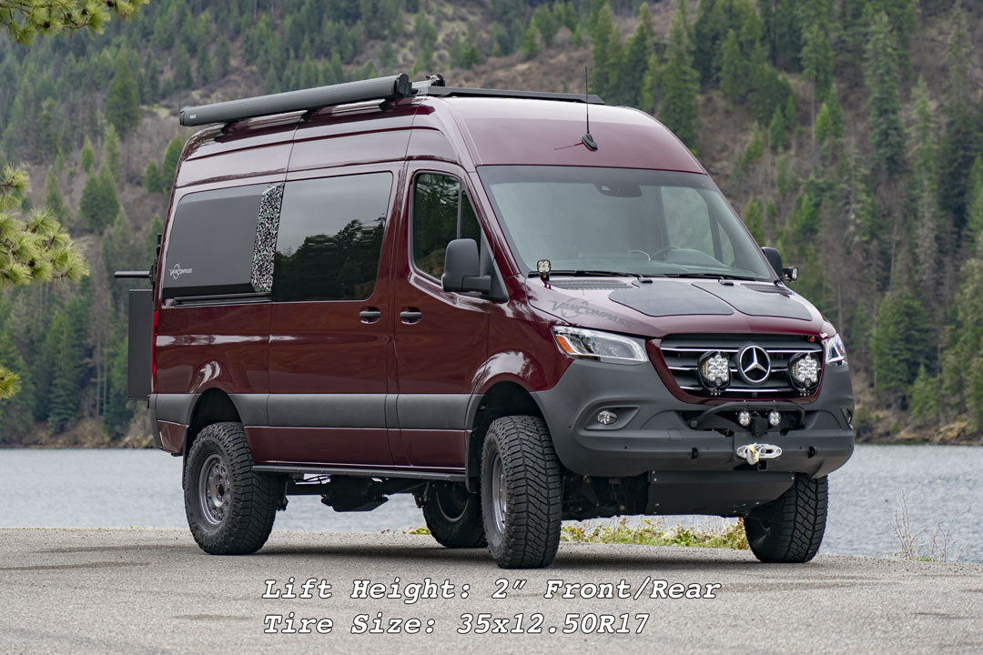 Van Compass Stage 6.3 2" Lift System for Mercedes Sprinter AWD 2500 (2023-Up)
