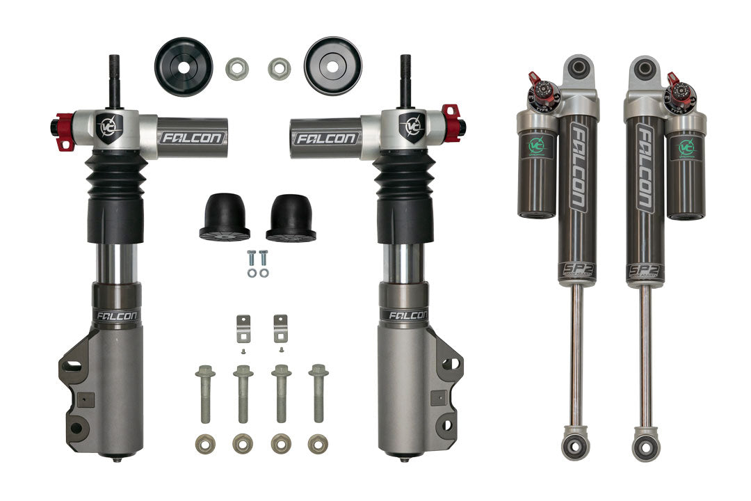 Van Compass Stage 2 Suspension System with Adjustable Rally Struts for Mercedes Sprinter 2500 2WD (2007 & Up)