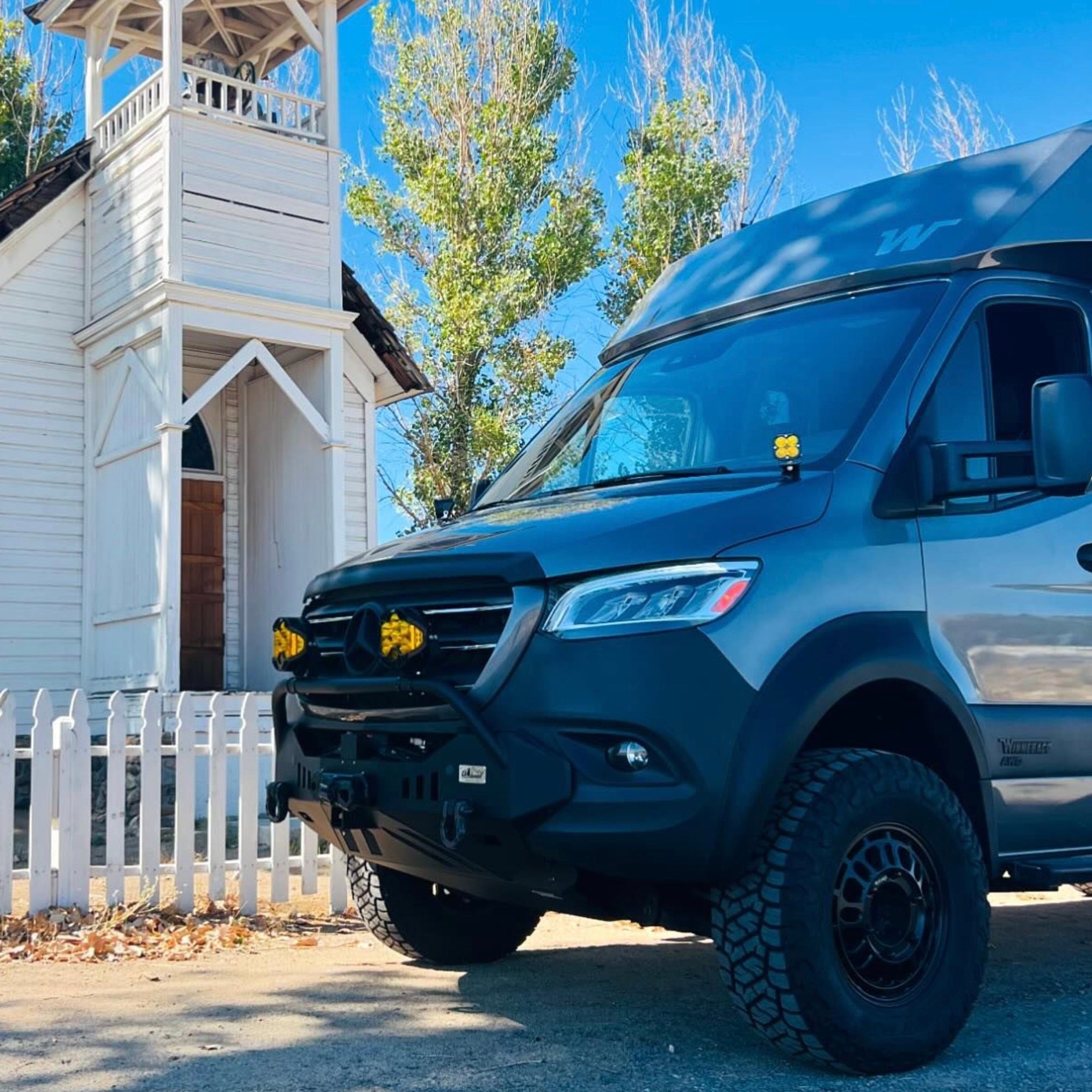 Desert Defender Fender Flares – Maximum Tire Clearance for Mercedes Sprinter 907 (2019–2024)