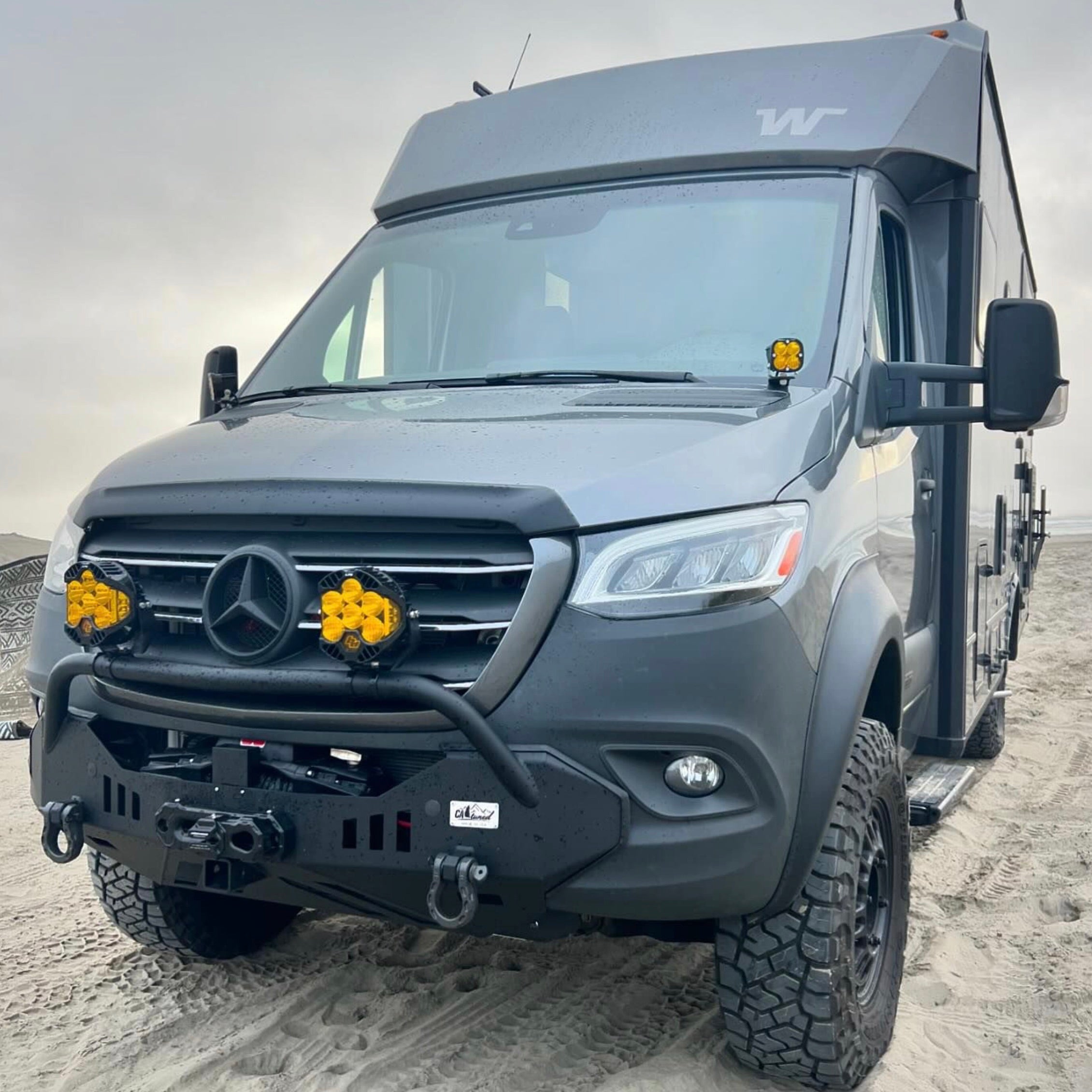 Desert Defender Fender Flares – Maximum Tire Clearance for Mercedes Sprinter 907 (2019–2024)