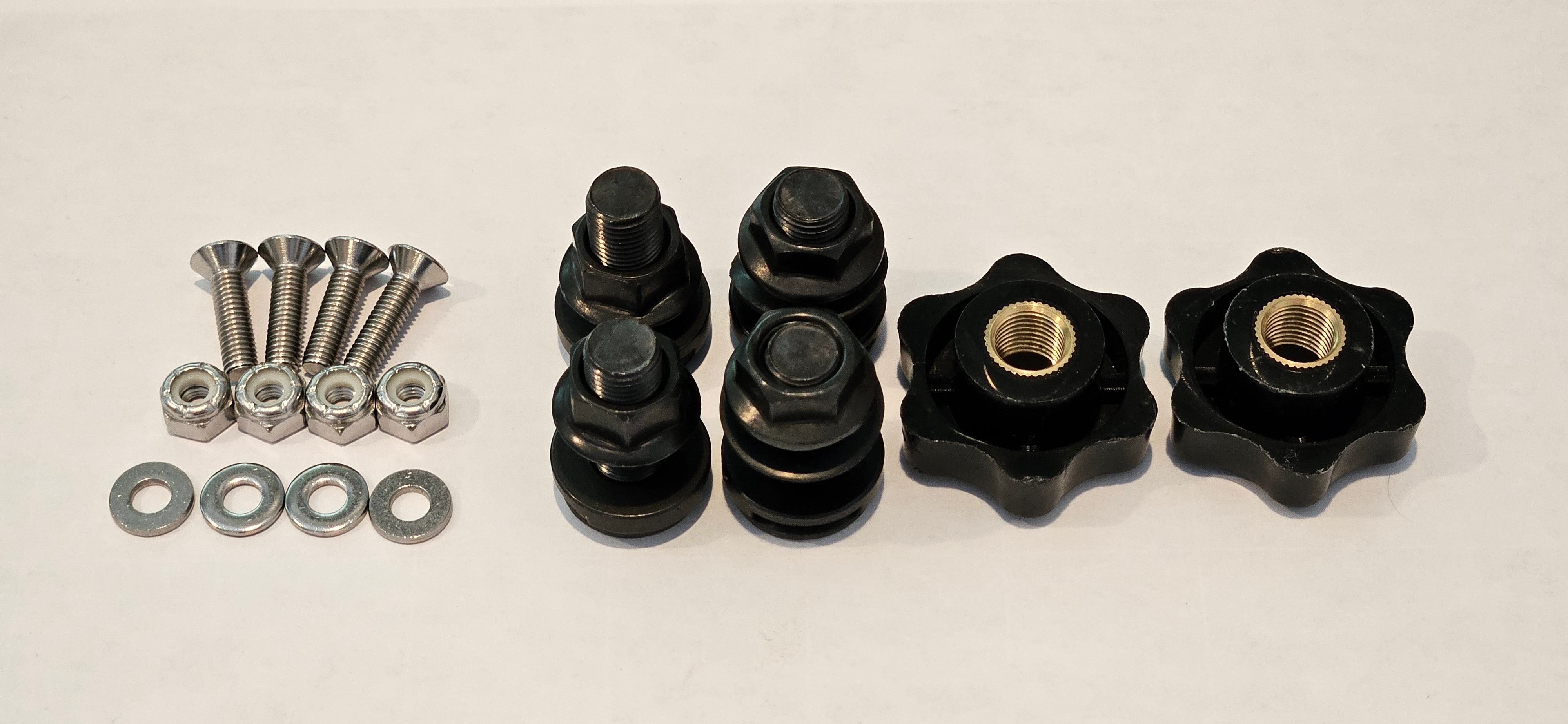Van Wife Components Upper Cabinet L-Track Mounting Kit – Aluminum Bracket System