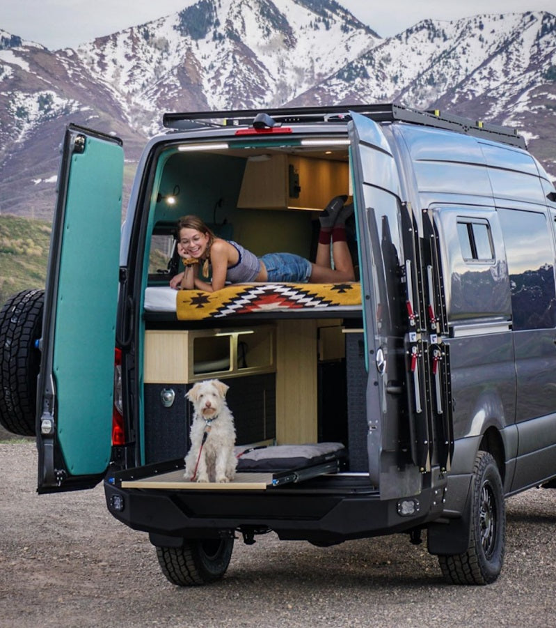 60-Inch DIY Slide Tray Kit for Vans, Campers & Overland Storage