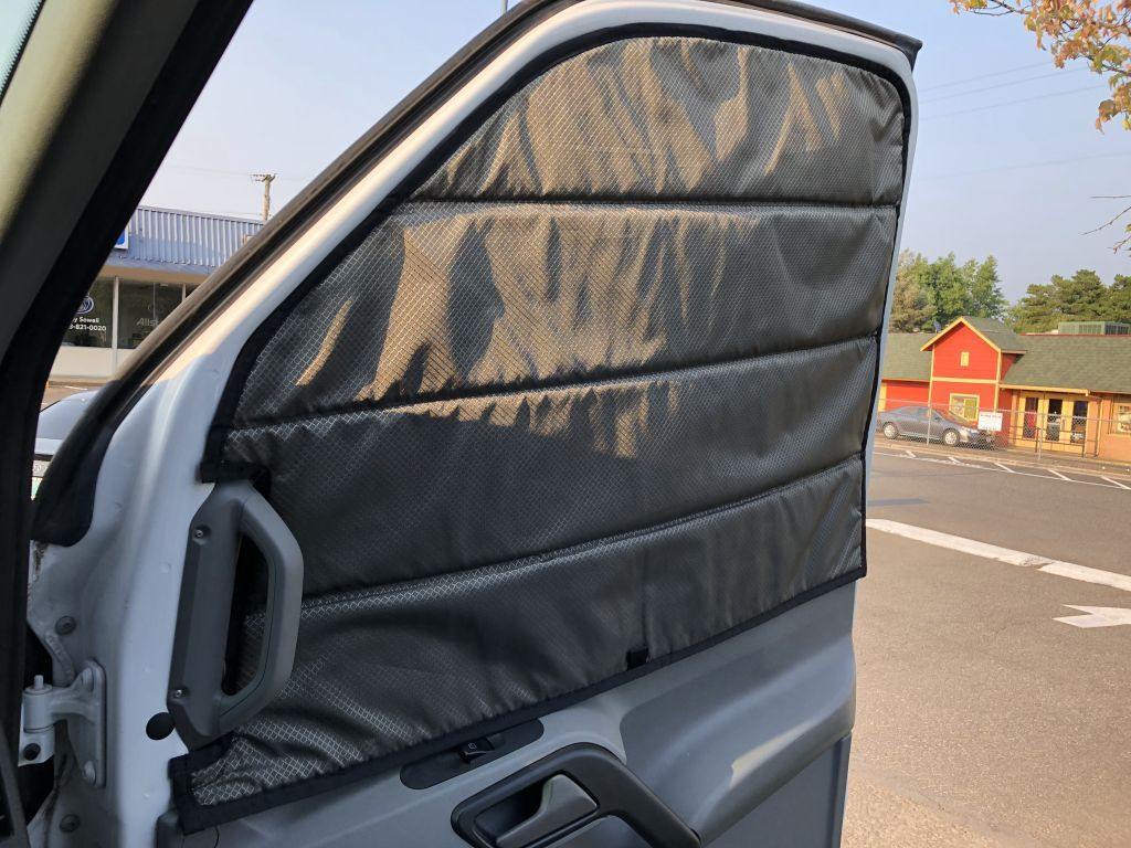 VanMade Gear Sprinter 2007-2018 Front Door Shades (Set) *MADE TO ORDER*