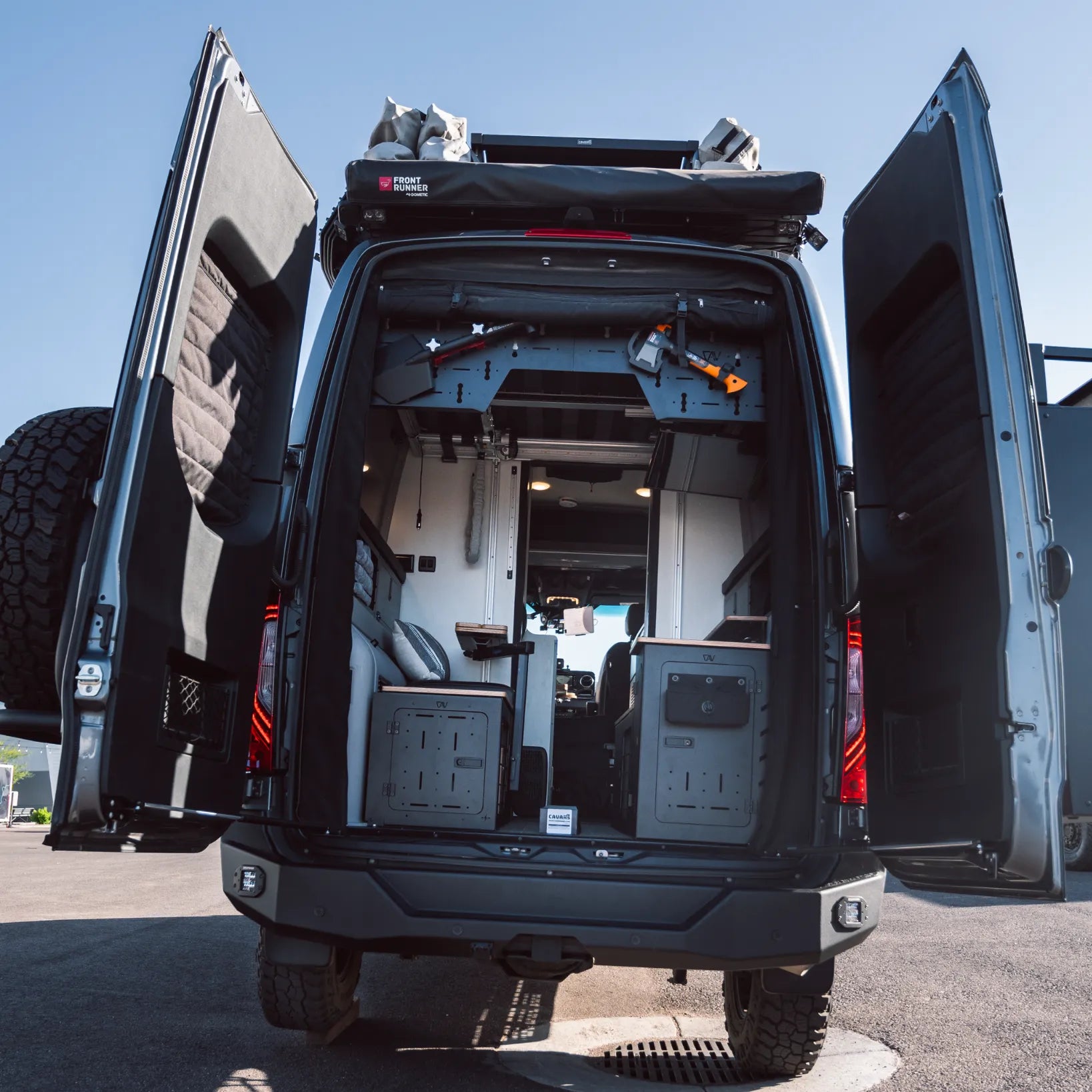 STOP-STAY™ Door Safety System for Mercedes Sprinter (Patented)