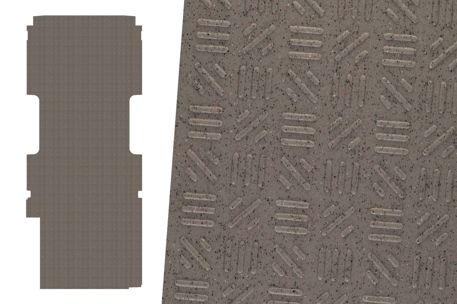 2tec2 / Lonseal Pre-Cut Van Flooring | 2015+ Ford Transit