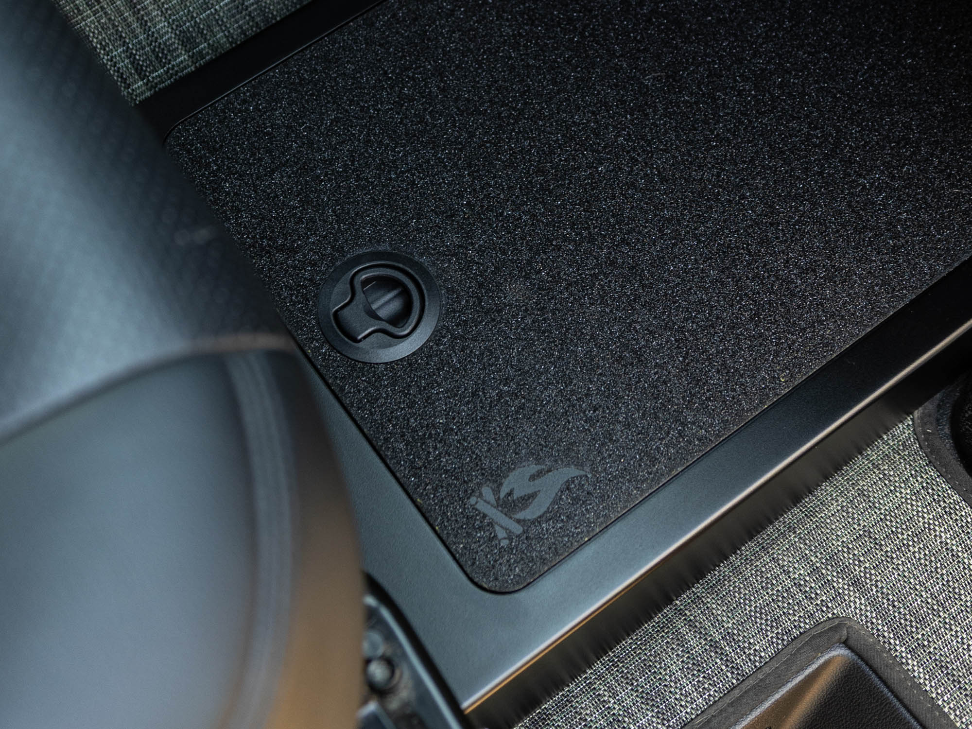 Transit Van Passenger Floor Riser Compartment