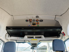 Transit Van Headliner Shelf Curtain Rod