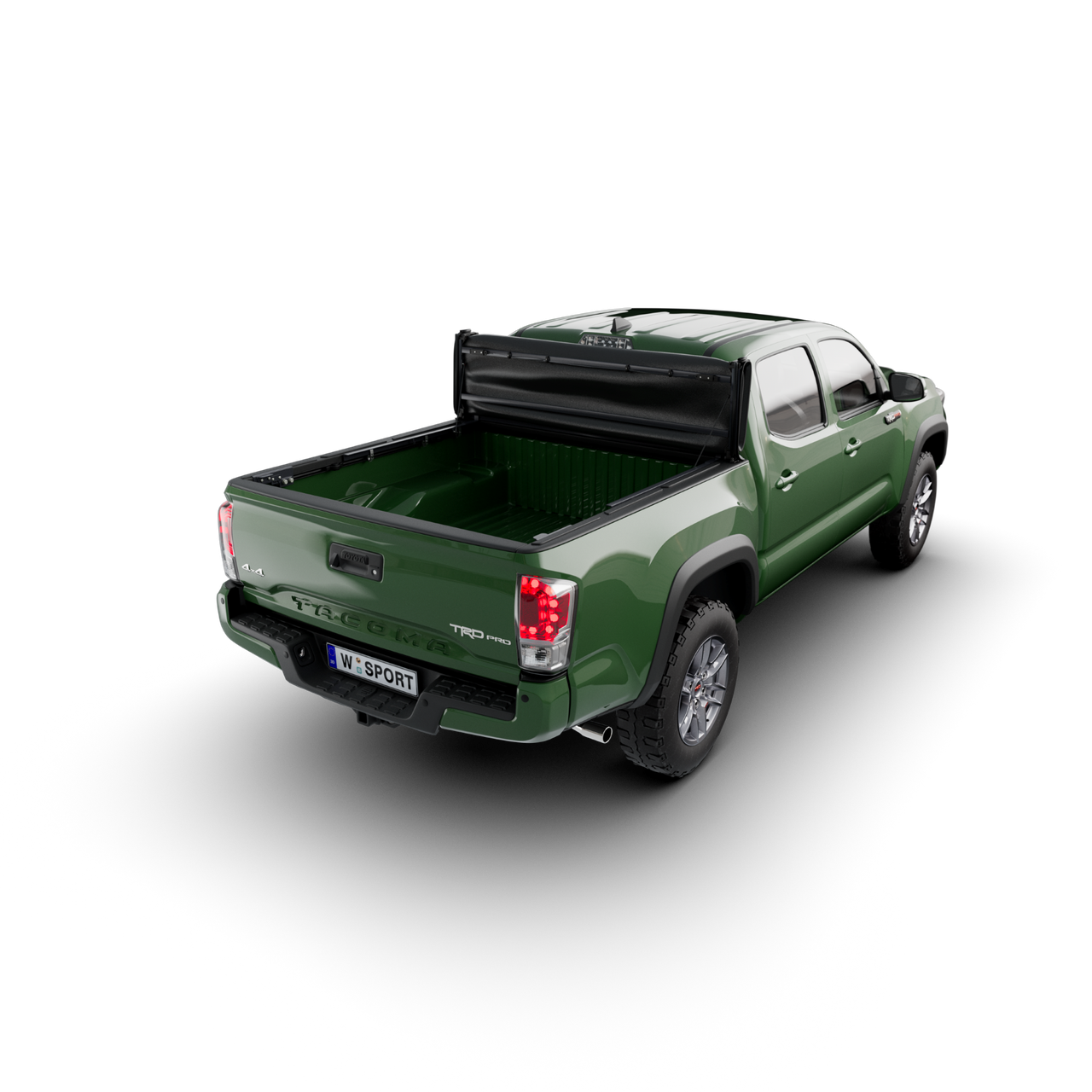 Worksport SC4 Quick Latch Full Bed Access Soft Tonneau Cover for Toyota Tacoma