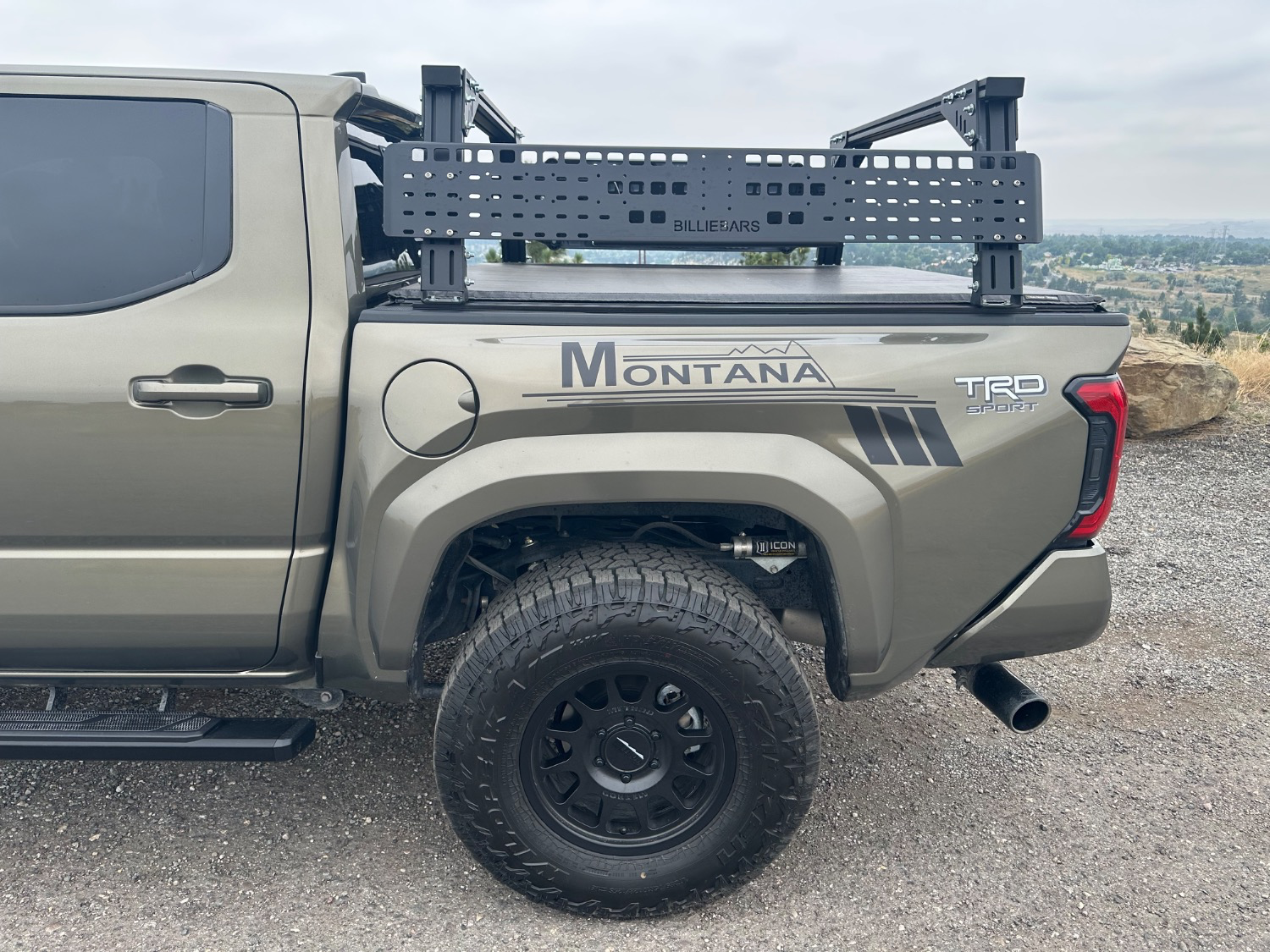 BillieBars - Molle Panel Kit (QTY 1) for Retractable Covers with T-Slots Rack