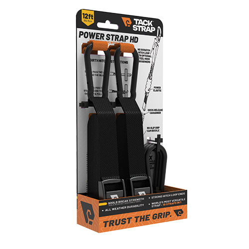 Tack Strap Power Strap HD – Heavy-Duty Modular Tie-Down System with Carabiners