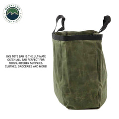 Tote Bag #16 Waxed Canvas