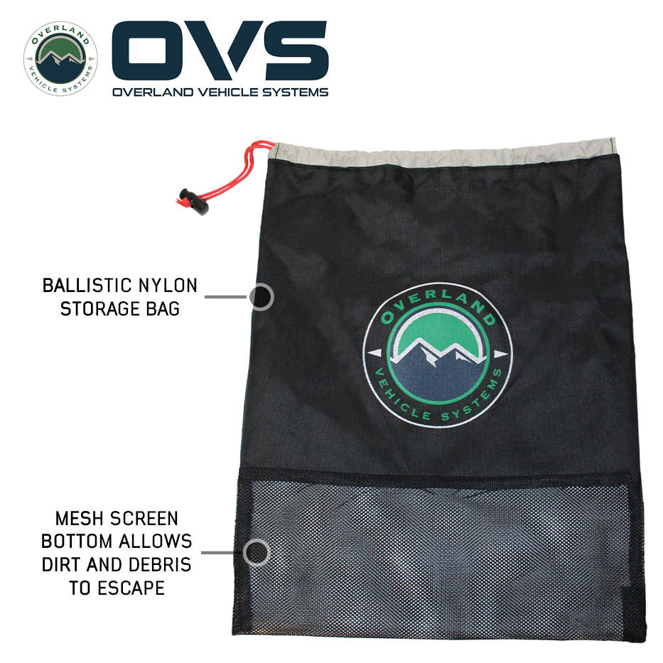 OVS Brute Recovery Tow Strap – Reinforced Loops with Padded Sleeve & Drawstring Storage Bag