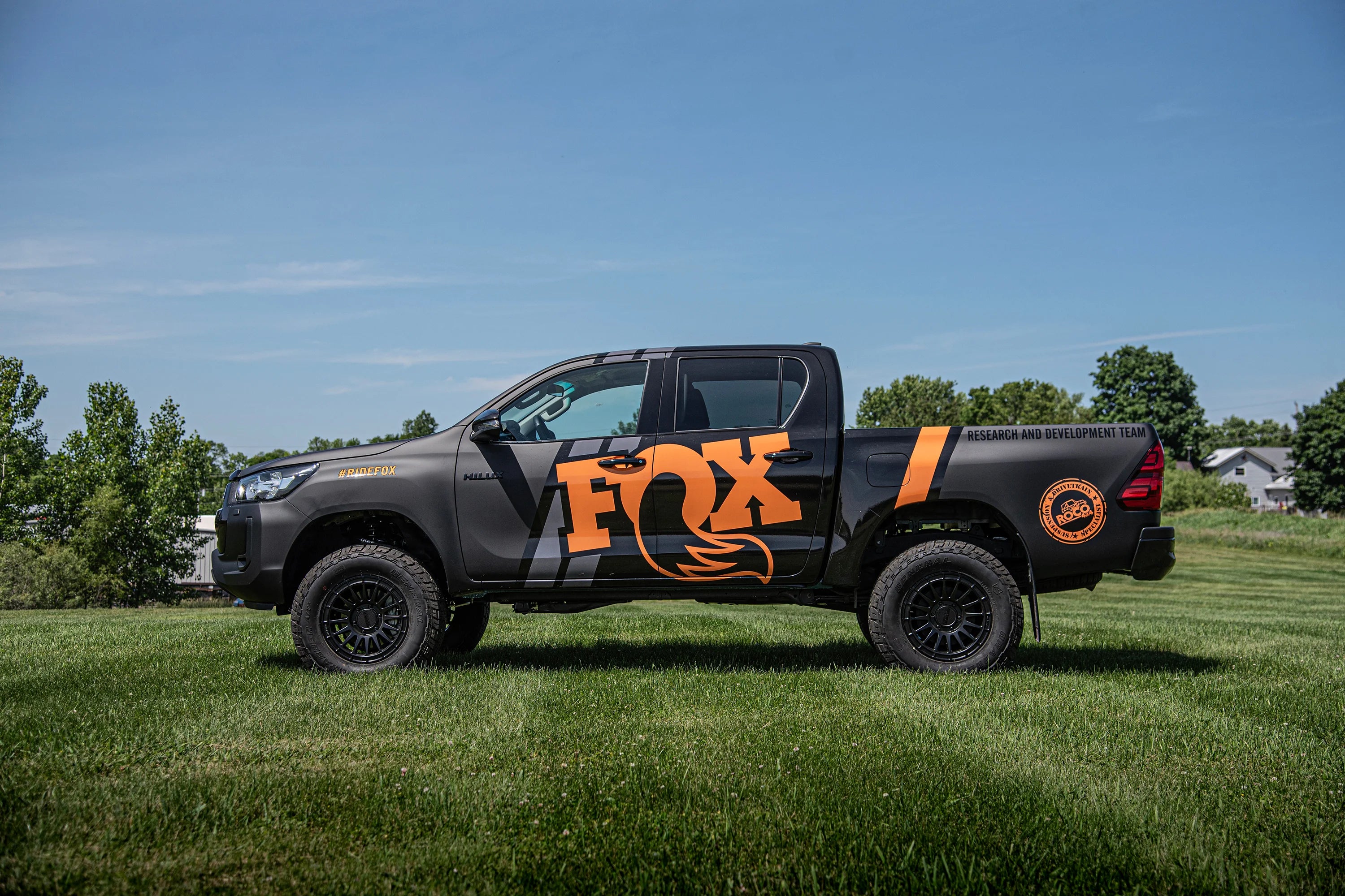 BDS 2 Inch Lift Kit FOX Coilovers for Toyota Hilux 4WD (2015–2025)
