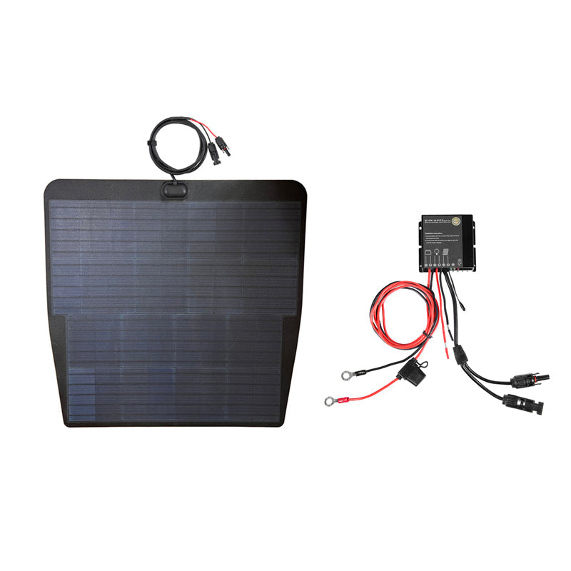 Toyota Sequoia 2nd Gen (2008-2022) Lensun 85W Hood Flexible Solar Panel-4