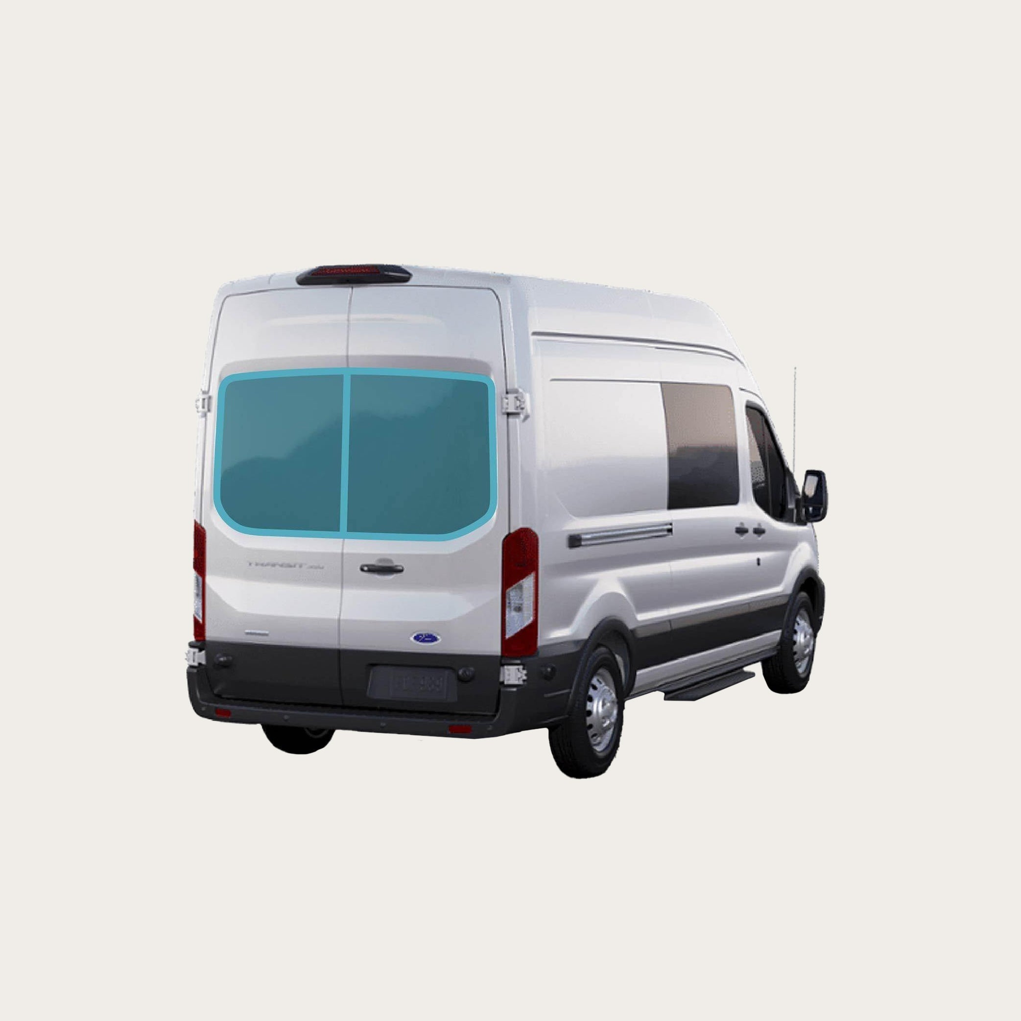 Transit 2015+ Rear Doors (set) Zipper Series