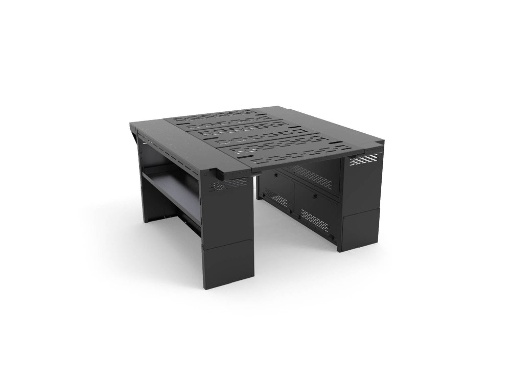 Modular Cabinet Bed System for Sprinter & Transit in North-South orientation