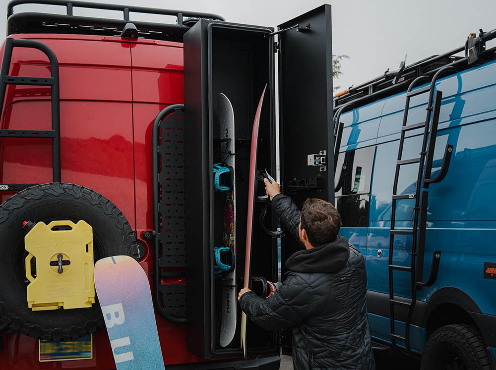 Adventure Van Ski & Snowboard Locker