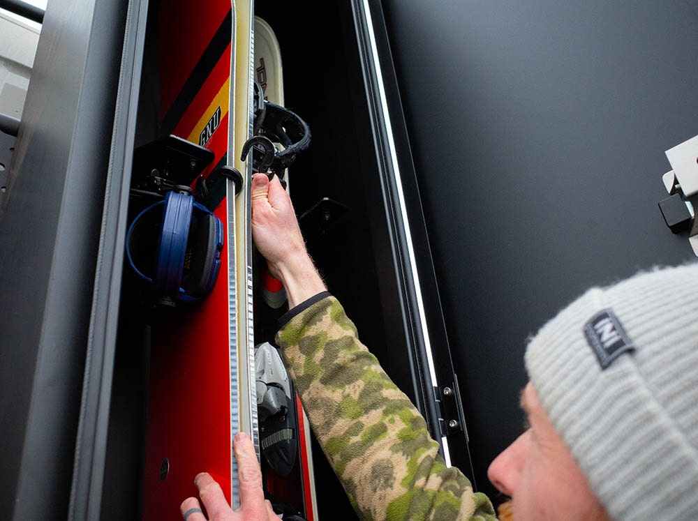 Adventure Van Ski & Snowboard Locker