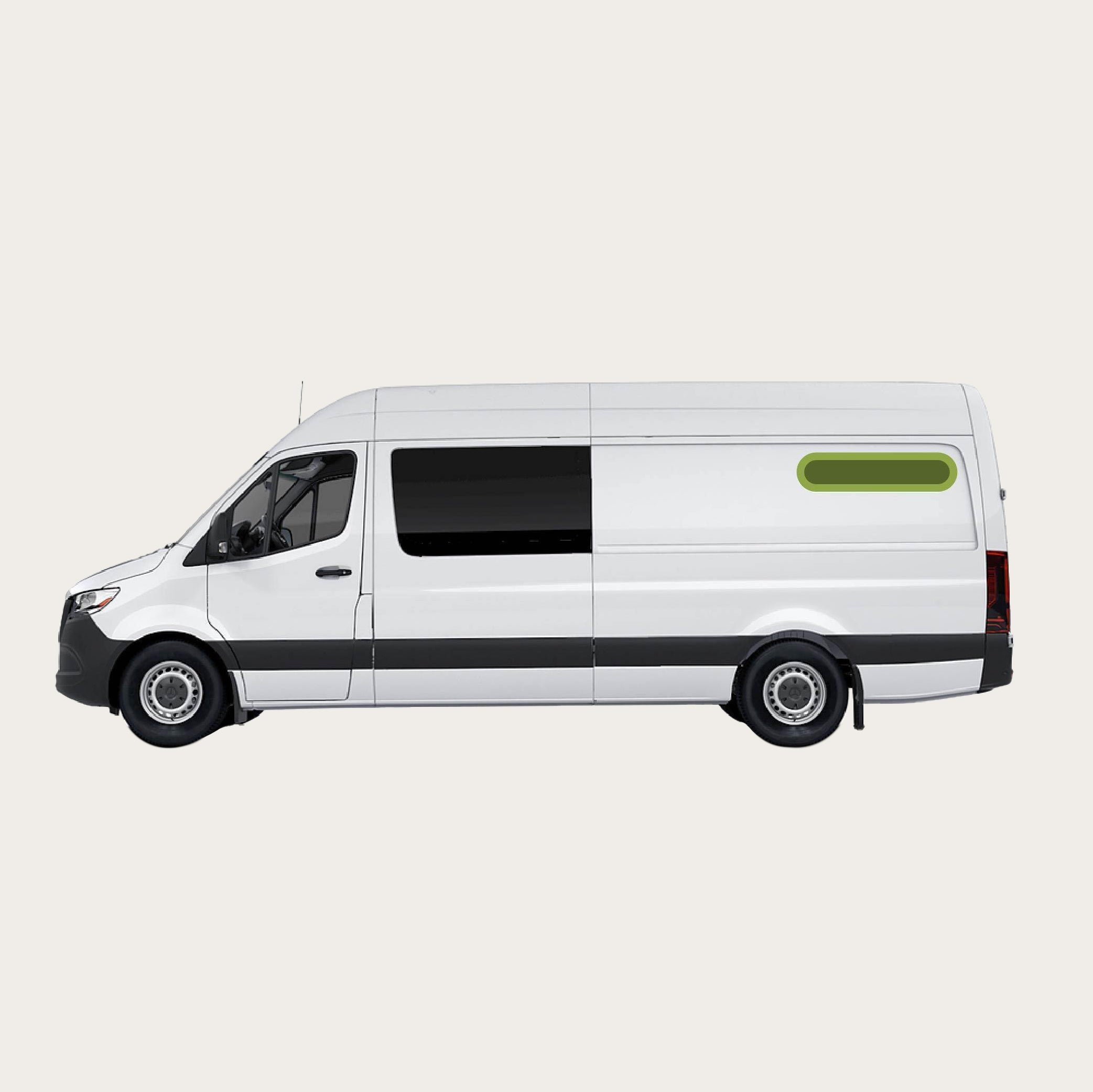 Universal - Half-Slider Bunk Window Shade