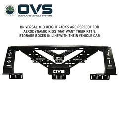 Universal Mid Height Rack for Mid-Size and Full-Size Pick-Up Trucks Side