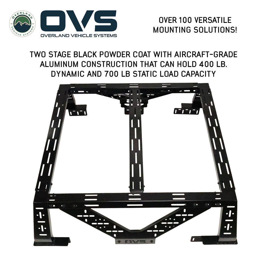 Universal Mid Height Rack for Mid-Size and Full-Size Pick-Up Trucks Top