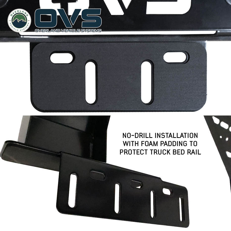 Universal Mid Height Rack for Mid-Size and Full-Size Pick-Up Trucks Mount