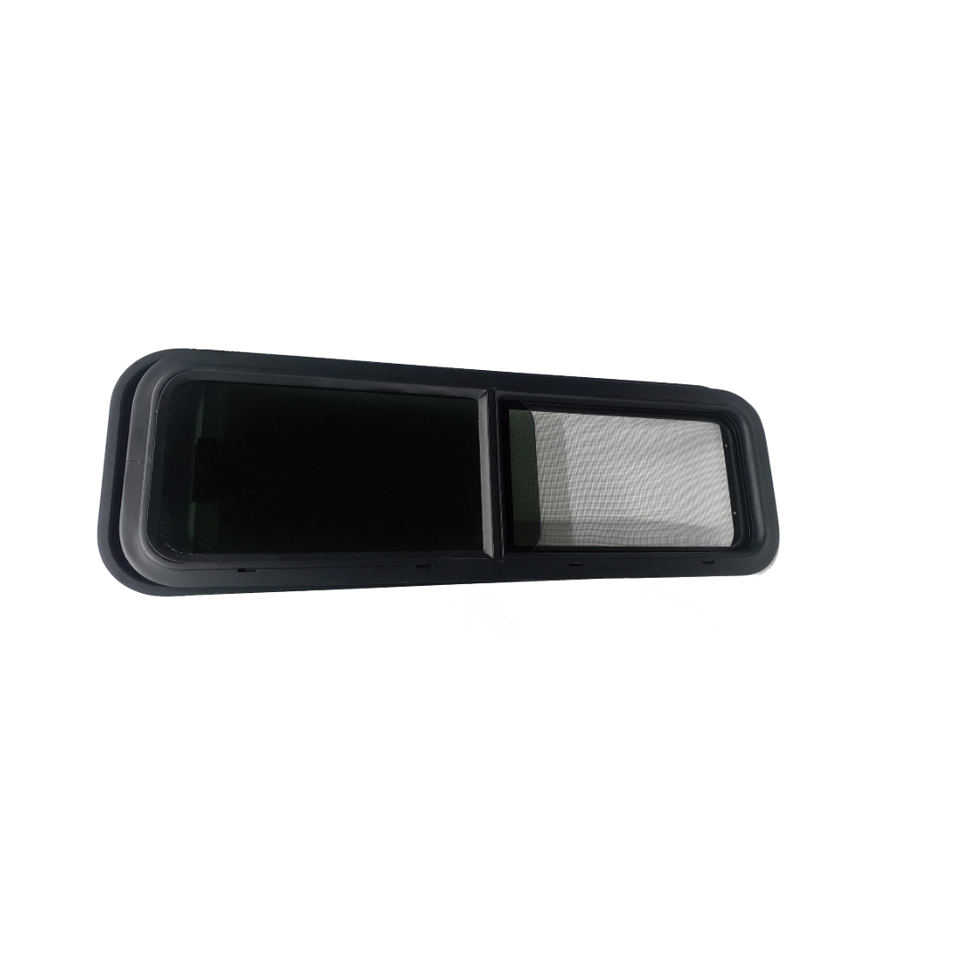 VWD Universal Van Bunk Half-Slider Window | Driver Side 33" x 10" (VW3310L)