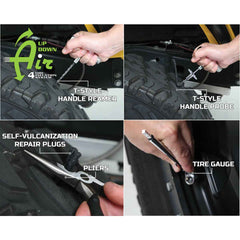 Up Down Air 53 Piece Tire Plug Repair Kit Off Road Grade Truck, Jeep, Off Road, RV, & Trailers
