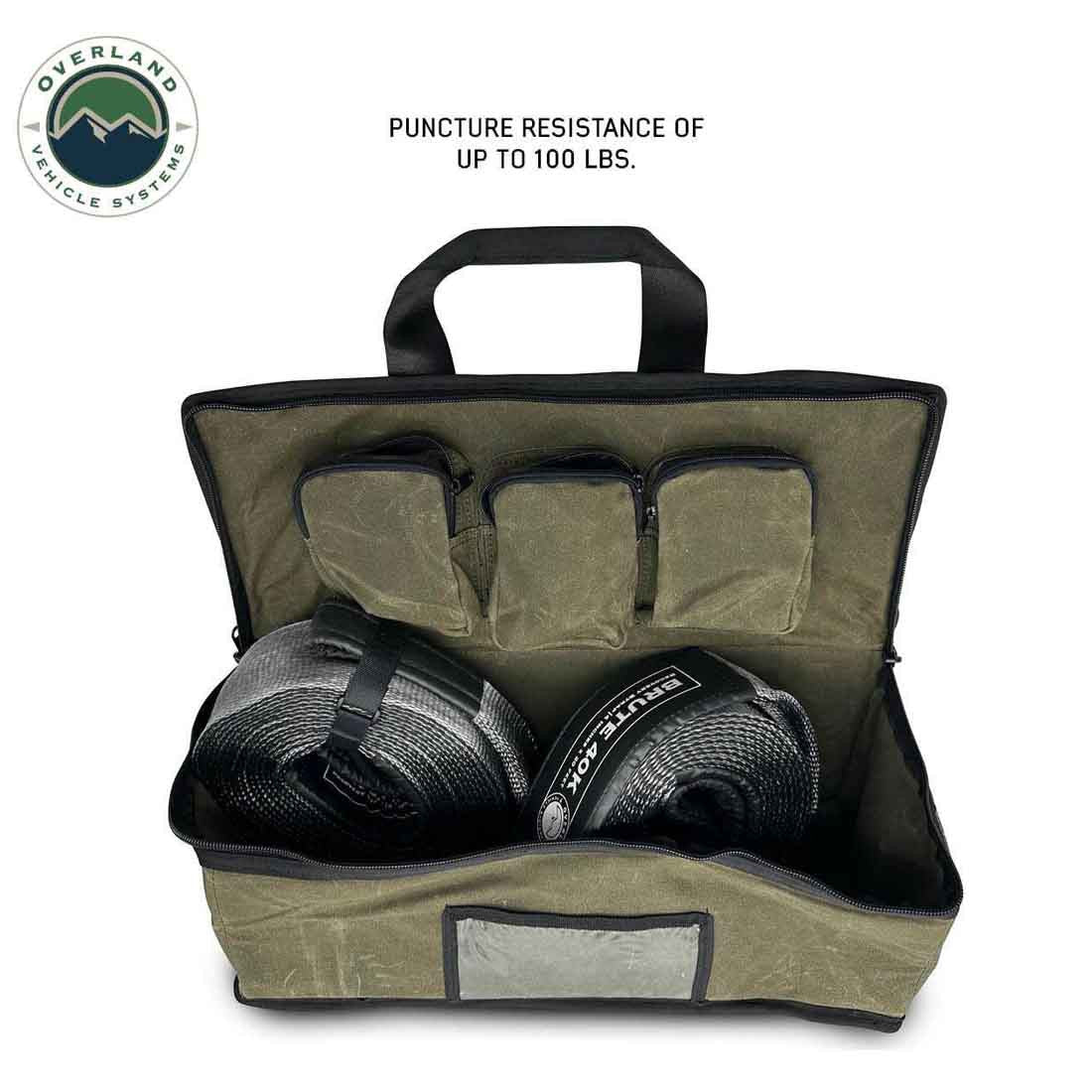 Utility Bag - #16 Waxed Canvas Storage Bag with gear