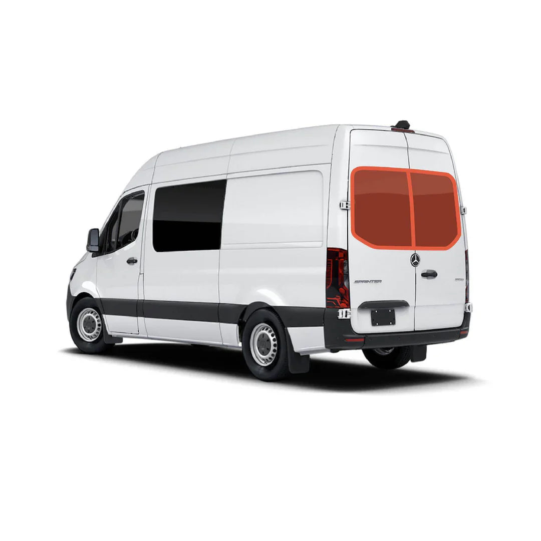 VanMade Gear Sprinter 2019+ Rear Door Shades (Set) *MADE TO ORDER*