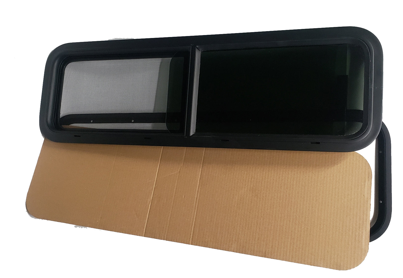 VWD Universal Van Bunk Half-Slider Window | Passenger Side 33" x 10" (VW3310R)