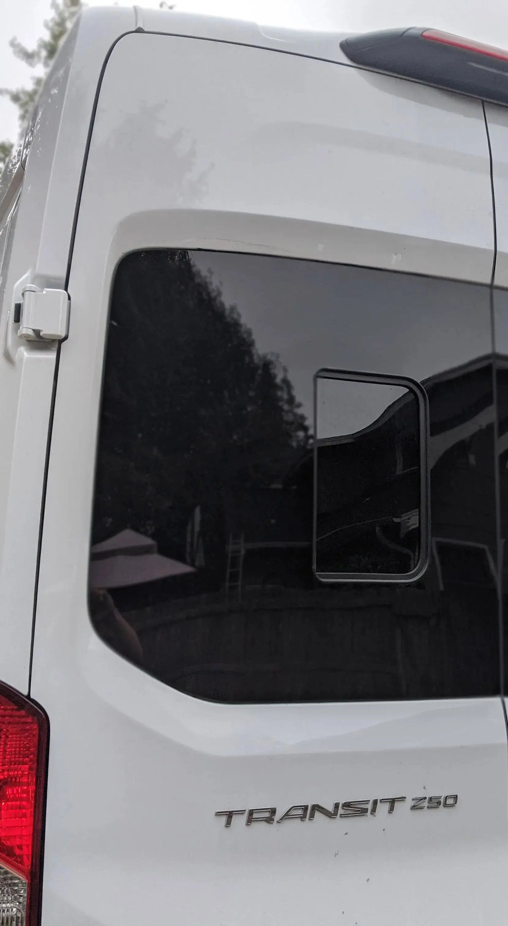 VWD Ford Transit Slider Window | 2015+ Med/High Roof | Driver Rear Cargo Door (TL215-SE)