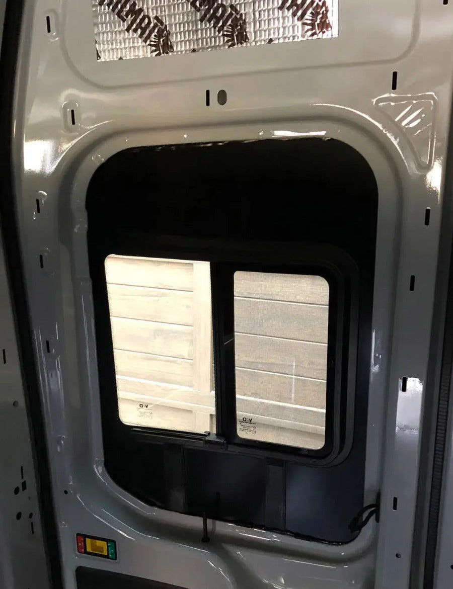 VWD Ford Transit Slider Window | 2015+ Med/High Roof | Passenger Rear Cargo Door (TR215-SE)
