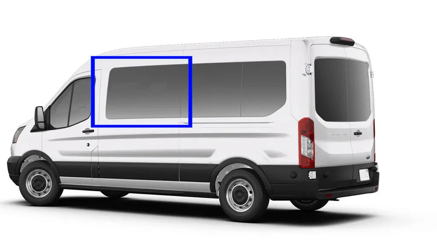 VWD Ford Transit Fixed Window | 2015+ Med/High Roof | Driver Side Forward (TL201-F)