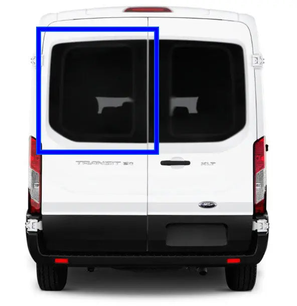 VWD Ford Transit Fixed Window | 2015+ Med/High Roof | Driver Rear Cargo Door (TL215-F)