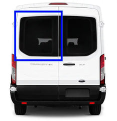 VWD Ford Transit Fixed Window | 2015+ Med/High Roof | Driver Rear Cargo Door (TL215-F)
