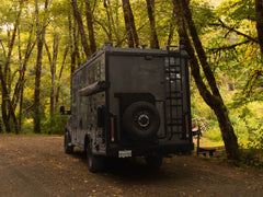 Winnebago Ekko Sprinter van with upgraded Rear Ladder by FVC