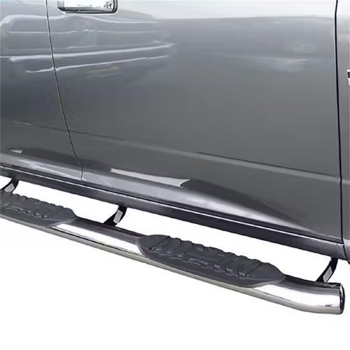 CSI Step Bar - 2009-2018 RAM 1500 / 2010-2025 2500/3500 Crew Cab (Silver)