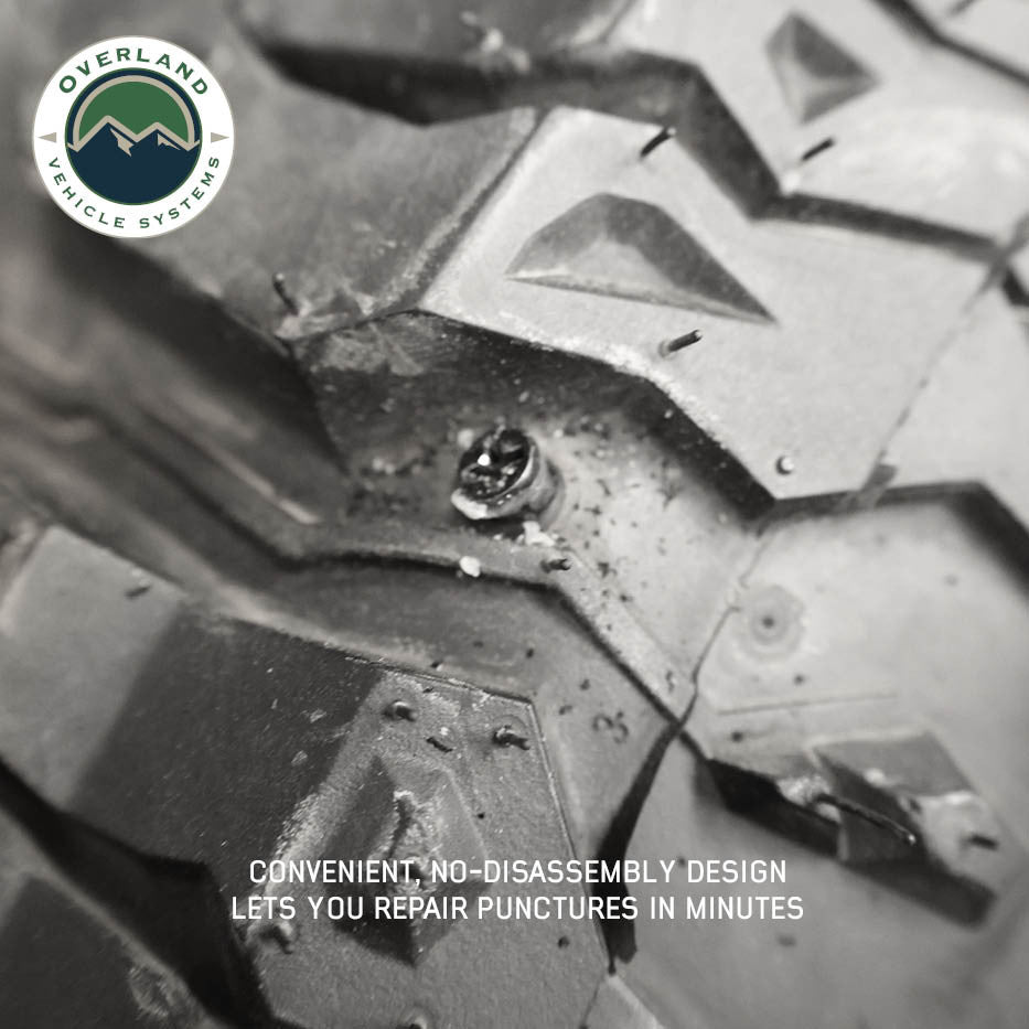Tire Repair Screw Plug Kit In Use