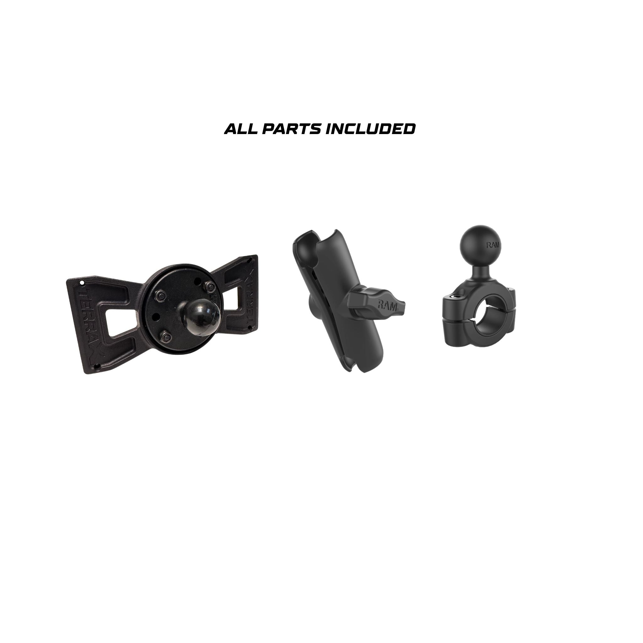 WOLFBOX Dash Cam Visordok Tube Mount Kit – RAM Ball Mount for Visordok TubeTrak