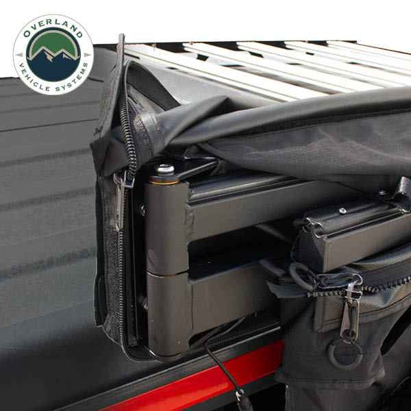 XD Nomadic 180 Degree Awning, Universal, Black Body, Black Trim and Travel Bag