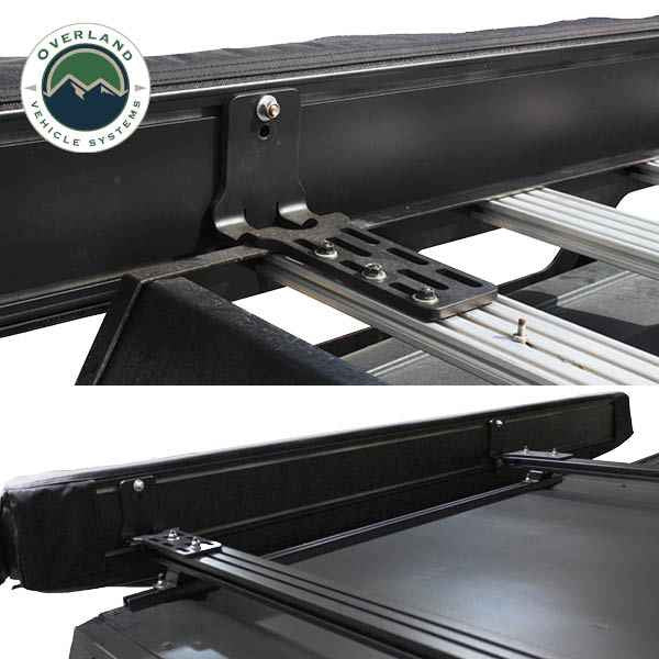 XD Nomadic 180 Degree Awning, Universal, Black Body, Black Trim and Travel Bag